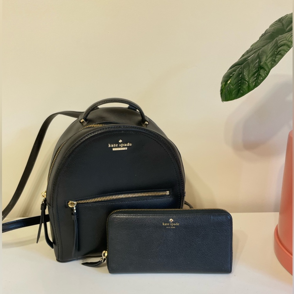 Matching Kate Spade Set, Backpack and Wallet
